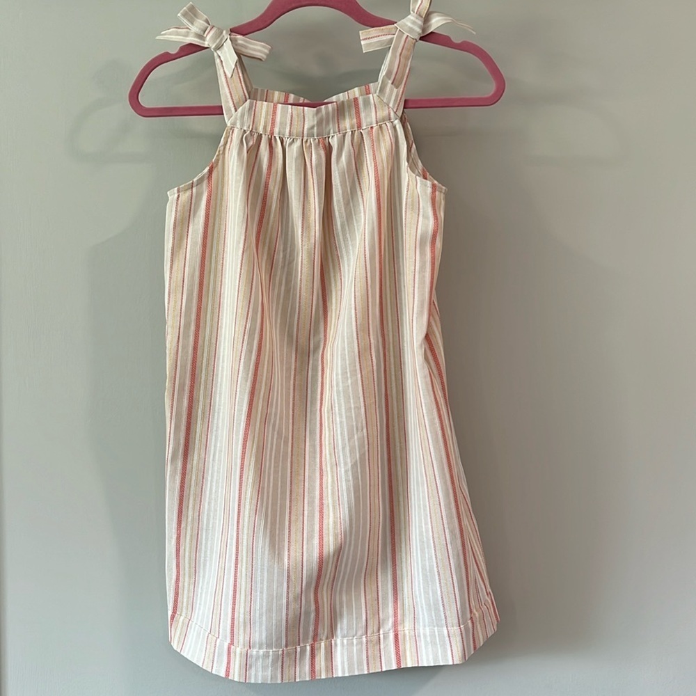Copper Key - girls size large, tunic dress, bows